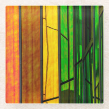 Porta copos de vidro contida