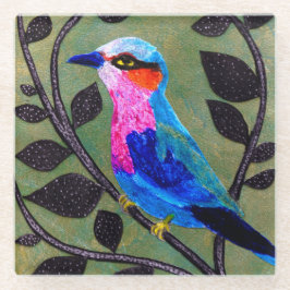 porta copos de Vidro de ‘Birdie Bonito’