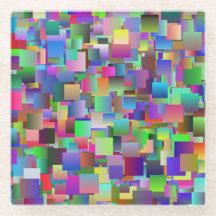 Porta copos de vidro de patch