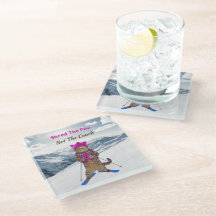 Porta copos de vidro, raspou o gato de palha