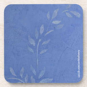 Porta copos de vinha azul