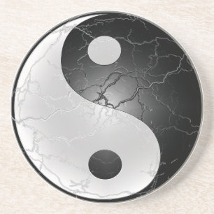 Porta copos de Yin Yang