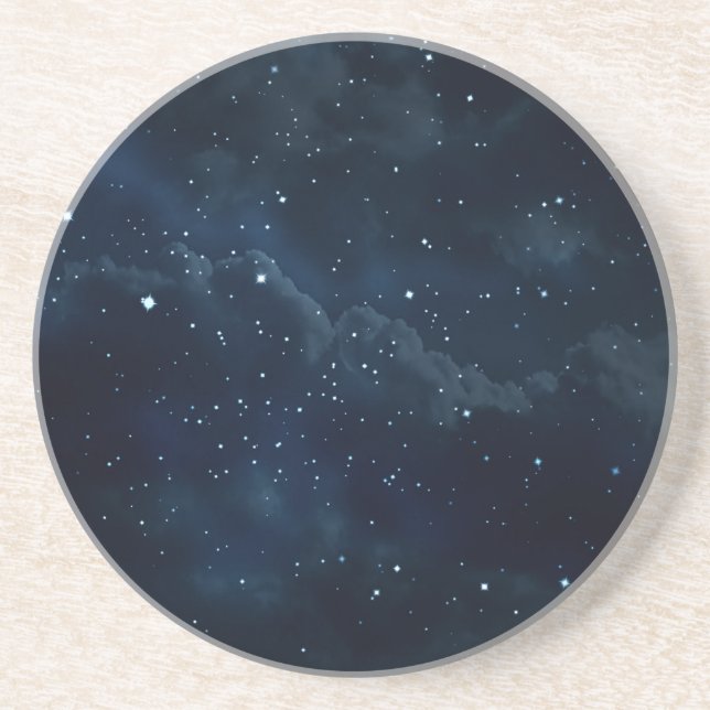 Porta-copos Decoração elegante de noite estrelada Presentes mo (Frente)