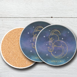 Porta-copos Decorativo de Constelação de Símbolo Zodiac Capric