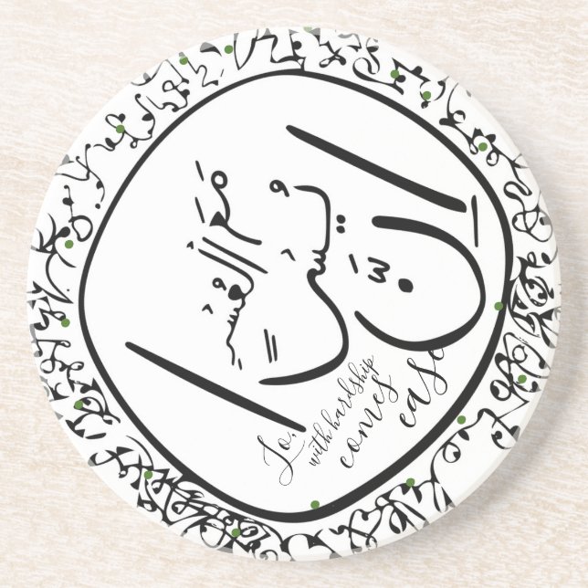 Porta-copos Dedo da paz (Frente)