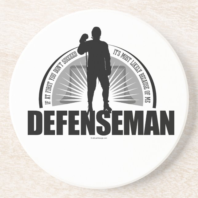 Porta-copos Defensor de Hockey (Frente)