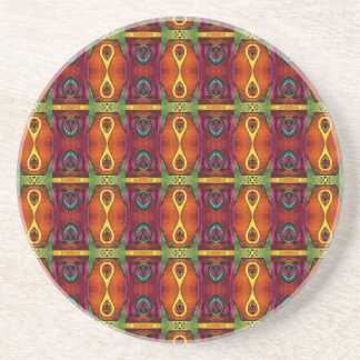 Porta-copos Deliciosamente Padrão Africano