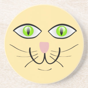 Porta-copos Desenho Animado de Gato Cara Engraçada-29034