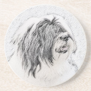 Porta-copos Desenho Collie Com Carapaça - Arte Cachorra Origin