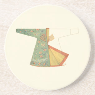 Porta-copos Desenho de Kimono semiacabado