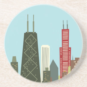 Porta-copos Desenhos animados Chicago