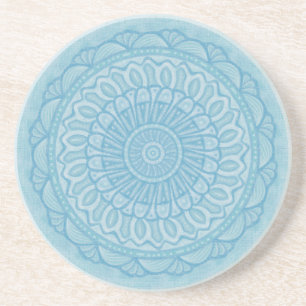 Porta-copos Design da Tendência Moderna de Azul e Turquesa Boh