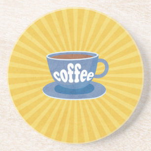 Porta-copos Design de café retrô