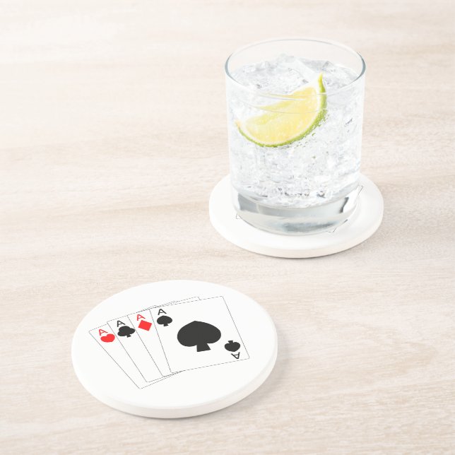 Porta-copos Design de Quatro Aces (Lateral)