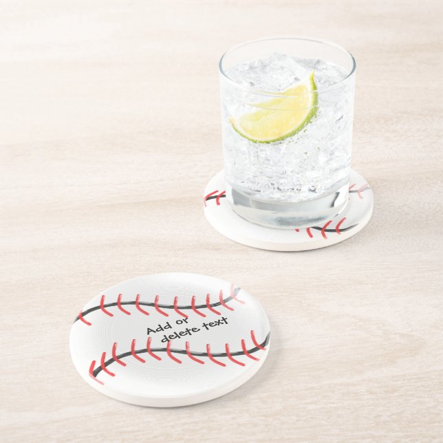 Porta-copos Design personalizado do basebol (Lateral)