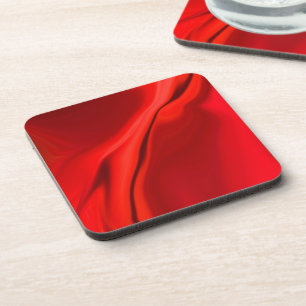 Porta copos Design Vermelho Suave