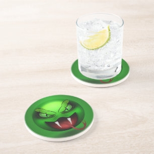 Porta-copos Dessous De Verre En Grès Snakemoji