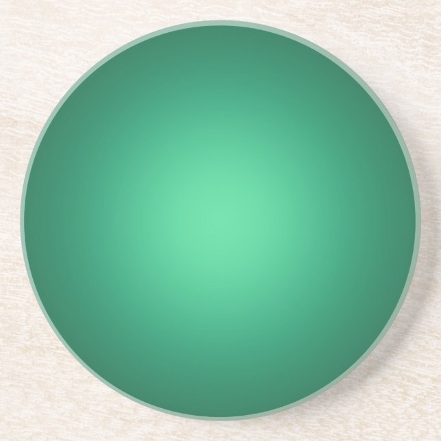 Porta-copos Destaque branco sobre o verde (Frente)