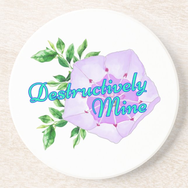 Porta-copos Destructively Mine (Frente)