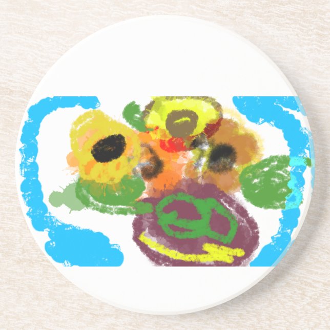 Porta-copos Dia dos Girassóis (Frente)
