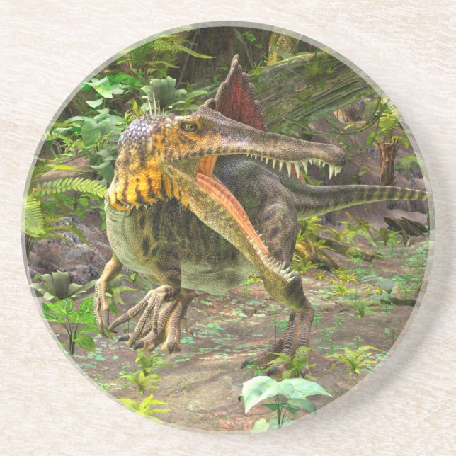 Porta-copos Dinossauro Espinossauro (Frente)