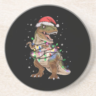 Porta-copos Dinossauro T-rex Árvore Natal Sweet Xmas Dino
