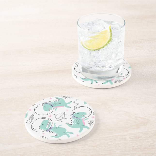 Porta-copos Dinossauros Espaciais, Dinossauros Cutos, Navio Es (Lateral)