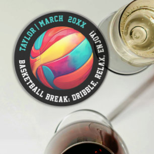 Porta-copos Diversão de Black Colour Basball Slam Dunk MVP Typ