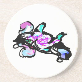 Porta-copos Diversão de onda de golfinho