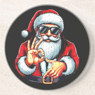 Porta-copos Divertido Seis Sete 6 7 Meme Papai Noel Natal