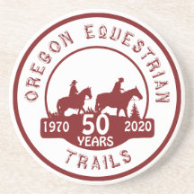 Porta copos do arenito com logotipo