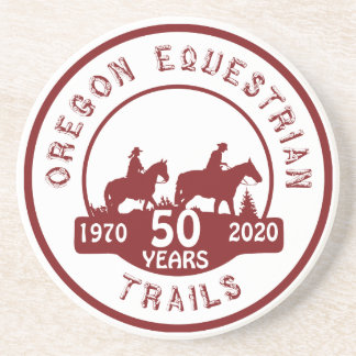 Porta copos do arenito com logotipo