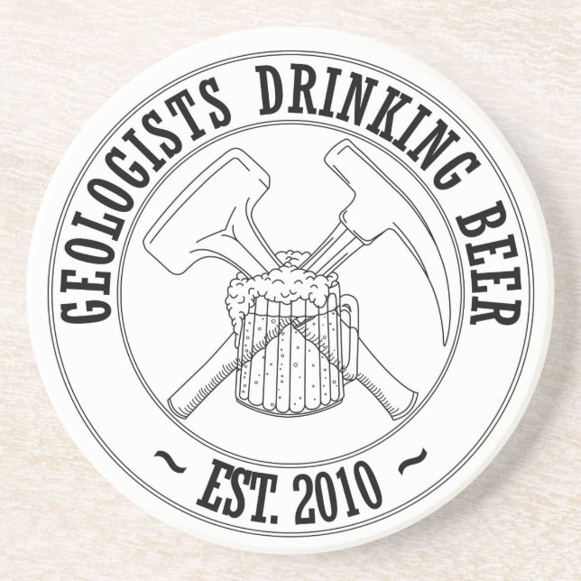 Porta copos do arenito GDB! (Frente)