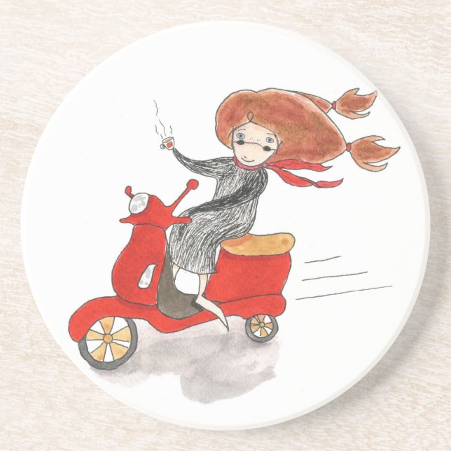 Porta copos do bon voyage (Frente)