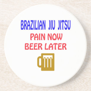 Porta-copos Do brasileiro de Jiu Jitsu da dor cerveja agora