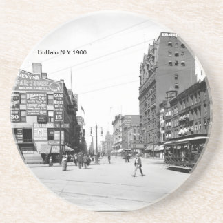 Porta copos do búfalo N.Y