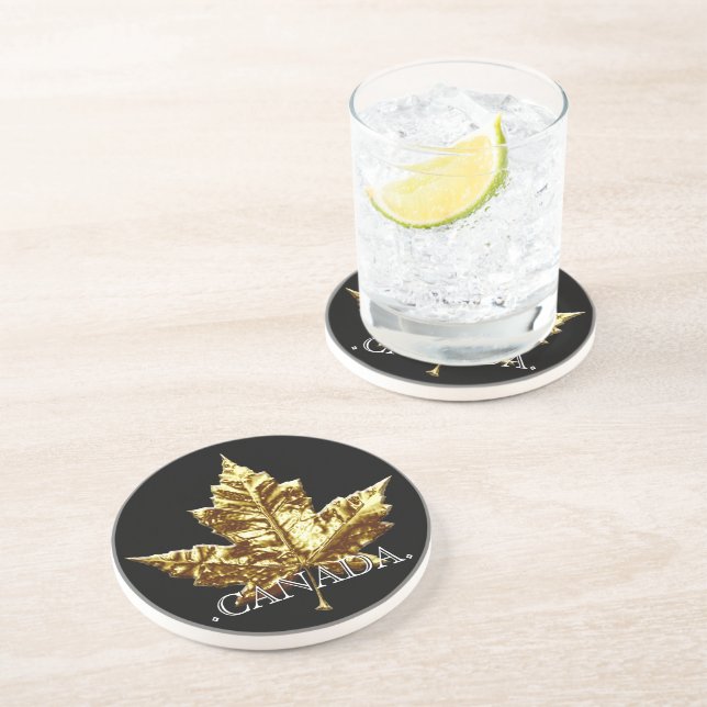 Porta copos do Canadá, Porta copos Dourada da equi (Lateral)