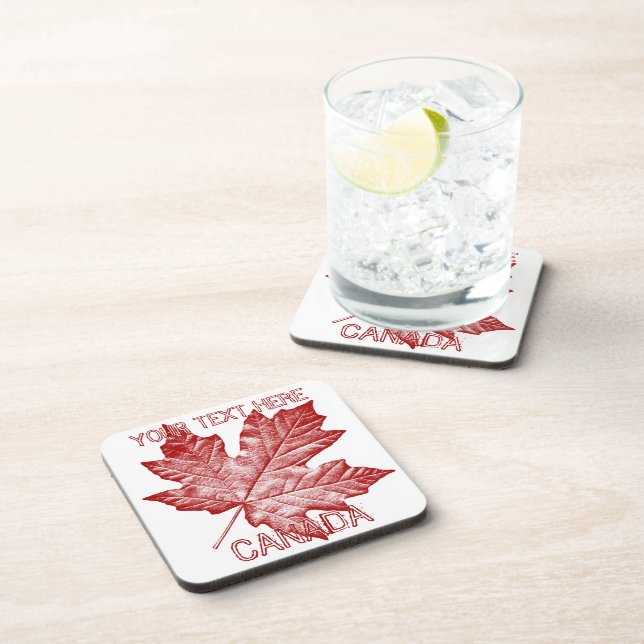 Porta copos do Canadá - Portas copos personalizada (Lado Direito)