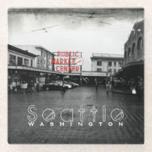 Porta copos do Centro de Mercado Público de Seattl