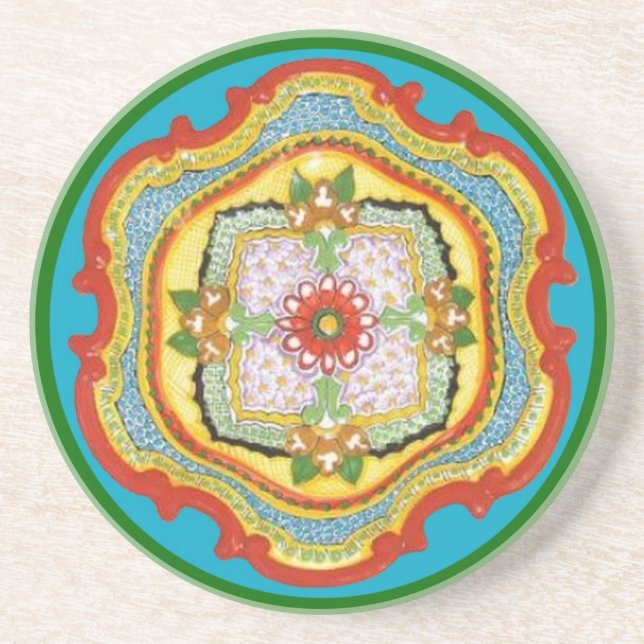 Porta copos do Chinoiserie (Frente)