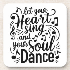 Porta copos do Coração