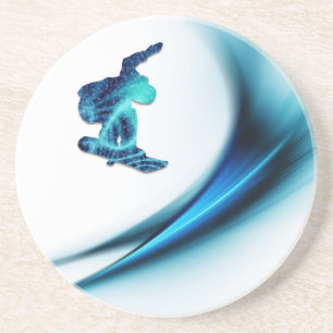 Porta copos do design do Snowboard