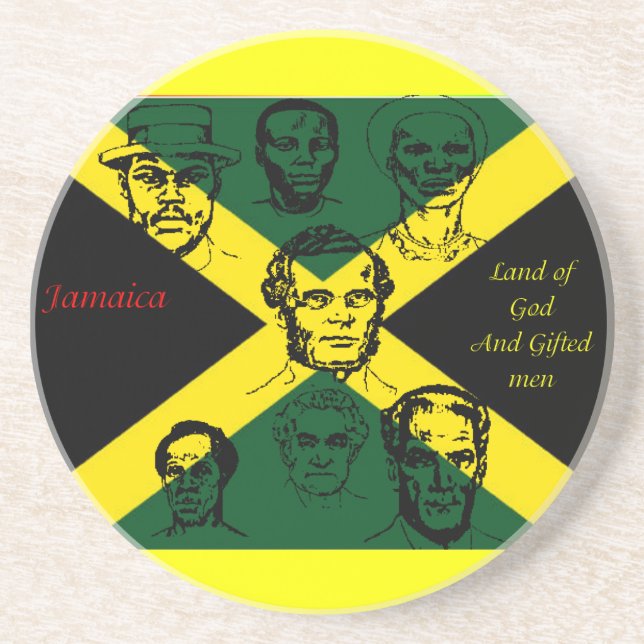 porta copos do dia de independência da jamaica (Frente)