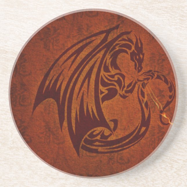 Porta copos do dragão (Frente)