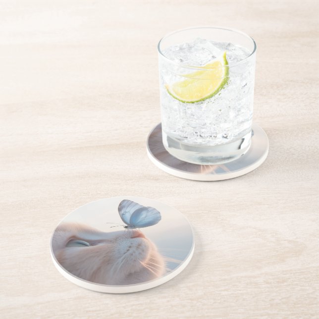 Porta copos do Gato Lover - Decoração de Mesa Dive (Lateral)