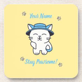 Porta copos do Gato Personalizado do Lover - Fofo