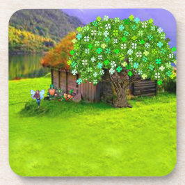 Porta copos do Land das Fadas e Leprechauns (Conju