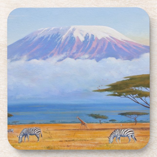 Porta copos do Monte Kilimanjaro (Frente)