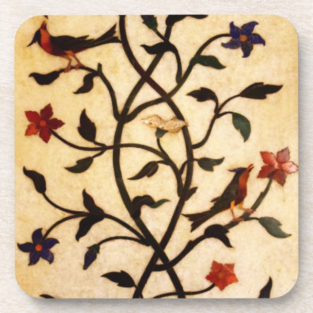 Porta copos do Motif da Flor (Frente)