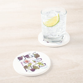 Porta copos do motivo fig